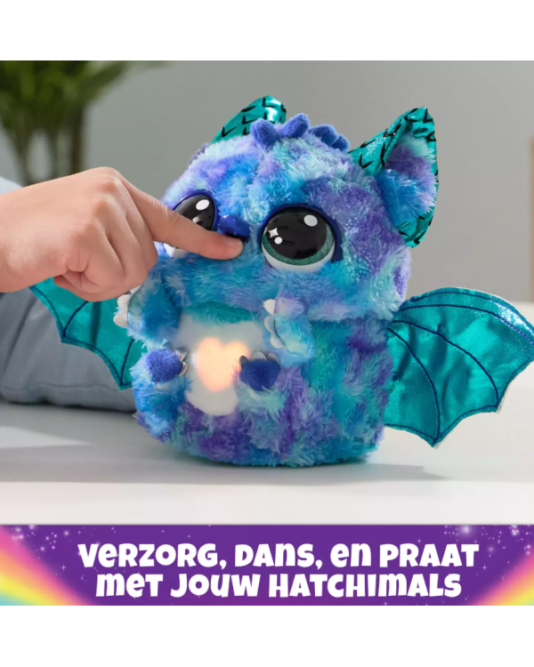 Hatchimals Alive Mystery Hatch Draggle Мягка игрушка Розовая