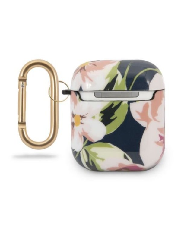 Guess GUACA2TPUBKFL03 Silicone Чехол для Airpods 1/2 Floral N.3