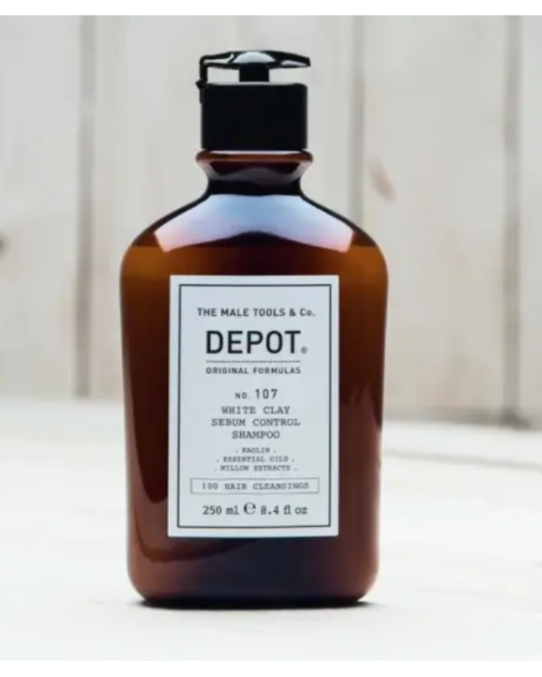Depot No. 107 White Clay Sebum Control Шампунь 250 ml