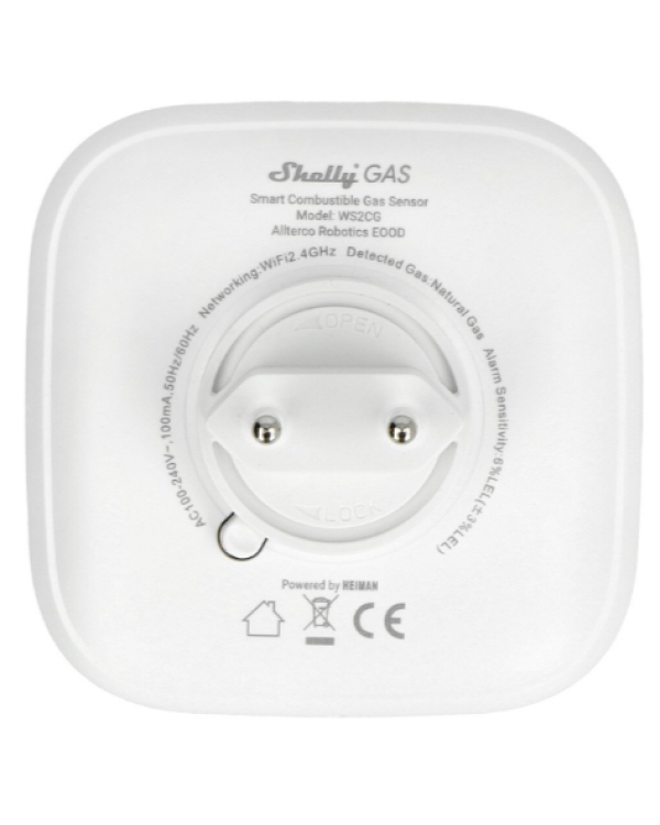Shelly Gas CNG WiFi Газовый датчик