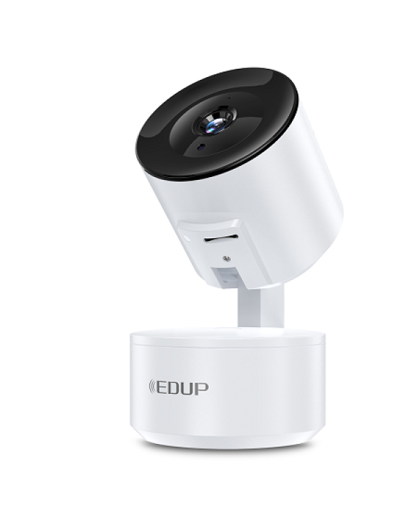 EDUP EH-2048P17 V2 Smart IPCam Умная камера для дома Wi-Fi / PTZ 350° / 2K H.264 / microSD / Audio / IR WDR / USB-C