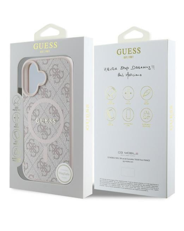 Guess GUHMP16MG4GFRP Чехол для Apple iPhone 16 Plus