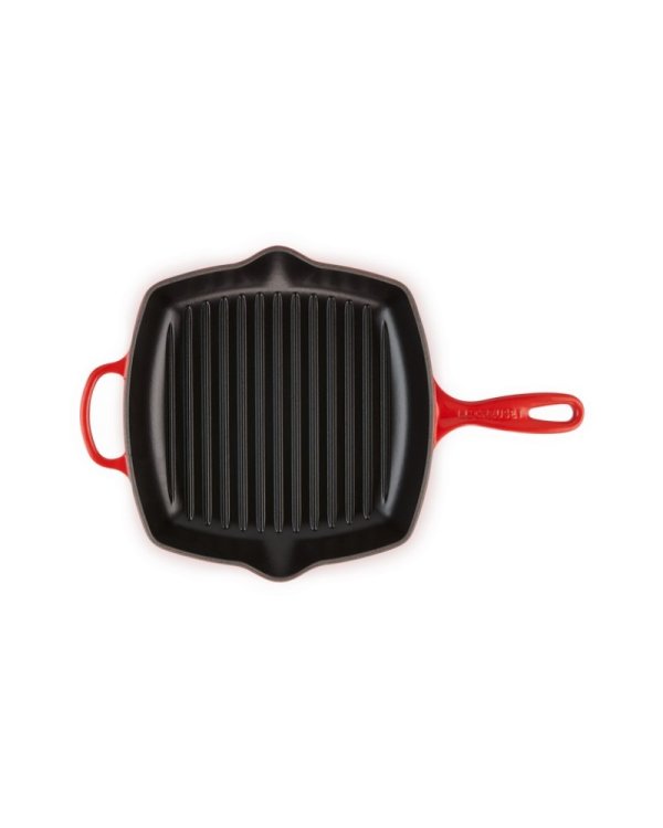 Le Creuset Чугунная сковорода-гриль квадратная 26x26 см