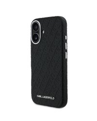 Karl Lagerfeld Grained PU Repeated Logo MagSafe Case Чехол для Apple iPhone 16