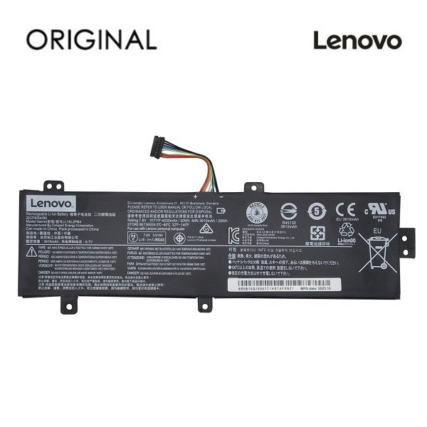 Оригинальная аккумуляторная батарея L15L2PB4 для портативного компьютера Lenovo 4030mAh
