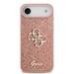 Дополнительное изображение книги «Guess PU Fixed Glitter 4G Metal Logo Case Защитный чехол для iPhone Air / розовый»