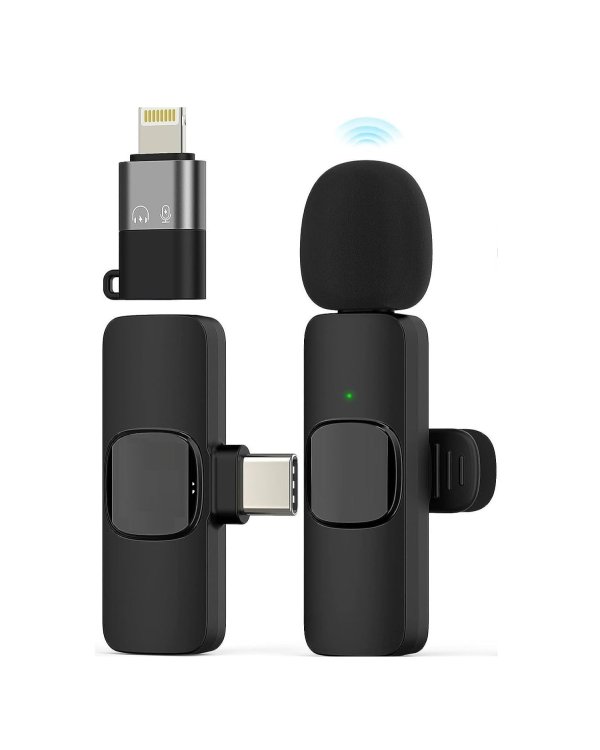 Дополнительное изображение книги «RoGer K9 Digital 360° Беспроводной петличный микрофон USB-C / Lightning / -42dB / 20m»