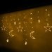 Дополнительное изображение книги «RoGer Освещенные Подвески Луна и Звезды 138 LED Тепло- холодный 2.5m»