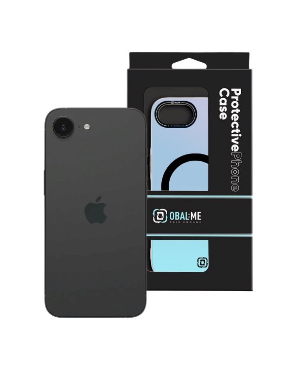 OBAL:ME HoloMag Cover Защитный чехол для Apple iPhone 16e / чёрный