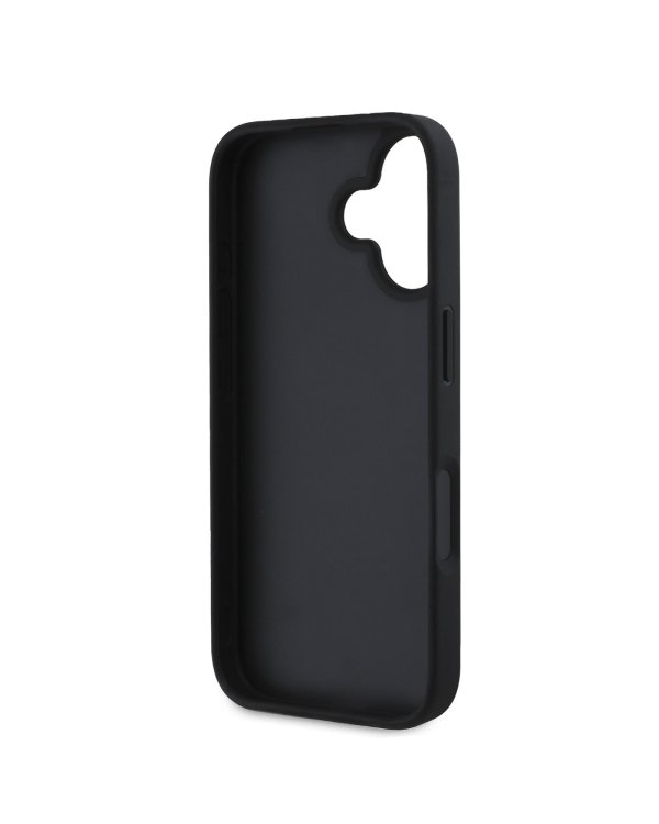 Guess PU Grained 4G Metal Logo Case Чехол для Apple iPhone 16