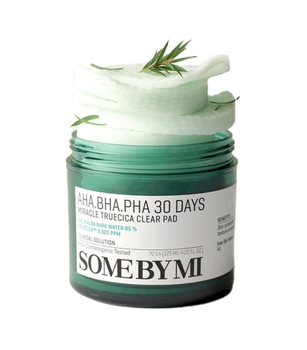 SomeByMi AHA BHA PHA 30 Days Miracle Тонер Пады Для Лица 70шт 125ml
