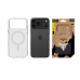 Tactical MagForce Cover Защитный чехол для Apple iPhone 17 Pro Max / прозрачный