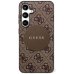 Guess 4G Round Patch Classic Logo MagSafe Case Чехол для Samsung Galaxy S25 Plus