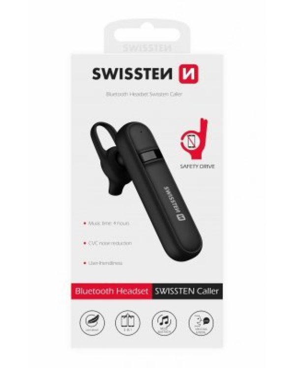 Swissten Caller Bluetooth HandsFree Наушник с Функцией MultiPoint / CVC Noise Reduction