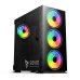 Savio Prime X1 ARGB Корпус ПК / Стекло / Черный