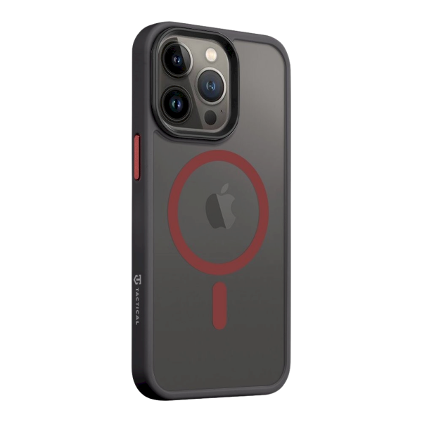 Обложка книги «Tactical MagForce Hyperstealth 2.0 Cover Защитный чехол для iPhone 13 Pro / чёрный/красный»