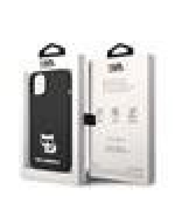 Karl Lagerfeld Liquid Silicone Choupette Защитный чехол для iPhone 14 Plus / чёрный