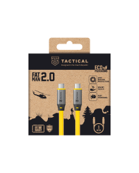 Tactical Fat Man 2.0 USB-C/USB-C Кабель 1m / жёлтый