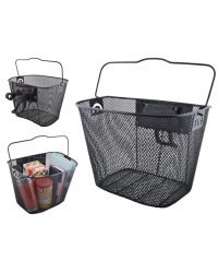 RoGer Металлическая корзина для велосипеда / 5кг / 33x25x23 cm