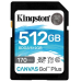 Kingston Canvas Go Plus SDXC 512GB Карта памяти