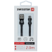 Swissten Textile Quick Charge Универсальный Micro USB Кабель данных 2m