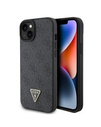 Guess Leather 4G Diamond Triangle Back Case Защитный Чехол для Apple iPhone 15