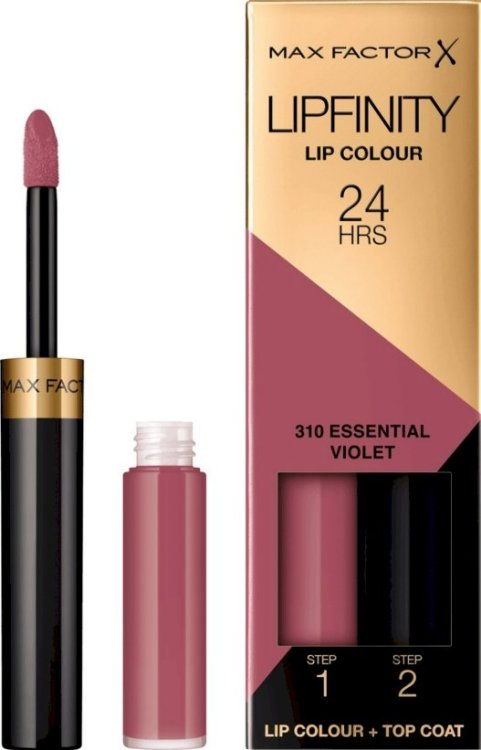 Max Factor Lipfinity Lip Colour 310 Essential Violet Помада 4 ml