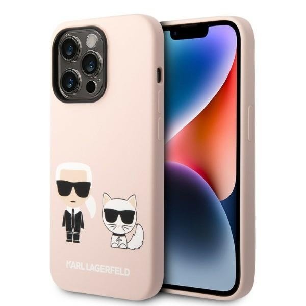 Karl Lagerfeld KLHMP14LSSKCI Чехол для Apple iPhone 14 Pro