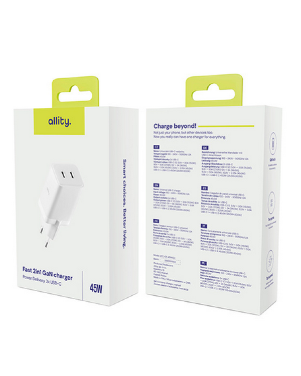 Allity ATC-01-45WCC Зарядное Устройство 45W