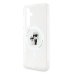 Karl Lagerfeld IML Glitter Karl and Choupette MagSafe Case Защитный чехол для Samsung Galaxy S24 / прозрачный