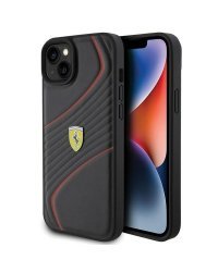 Ferrari Twist Metal Logo Back Case Защитный Чехол для Apple iPhone 15 Plus