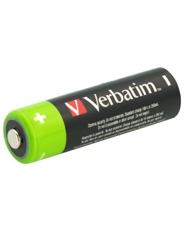 Verbatim 49517 Перезаряжаемые батарейки AA 2500mAh 4шт