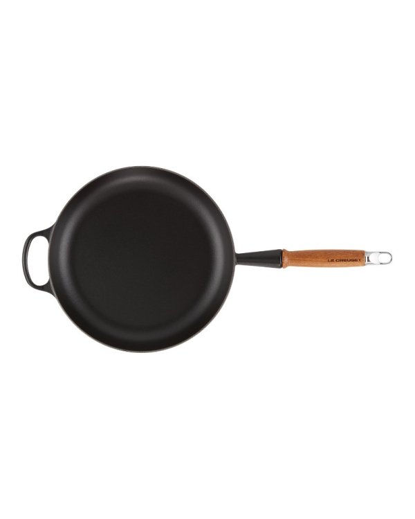 Le Creuset Чугунная сковорода с деревянной ручкой Ø28см