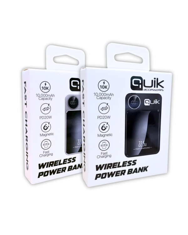 Quik QP-810 Wireless Magnetic Power Bank Беспроводной Магнитный Повер банк 10000mAh