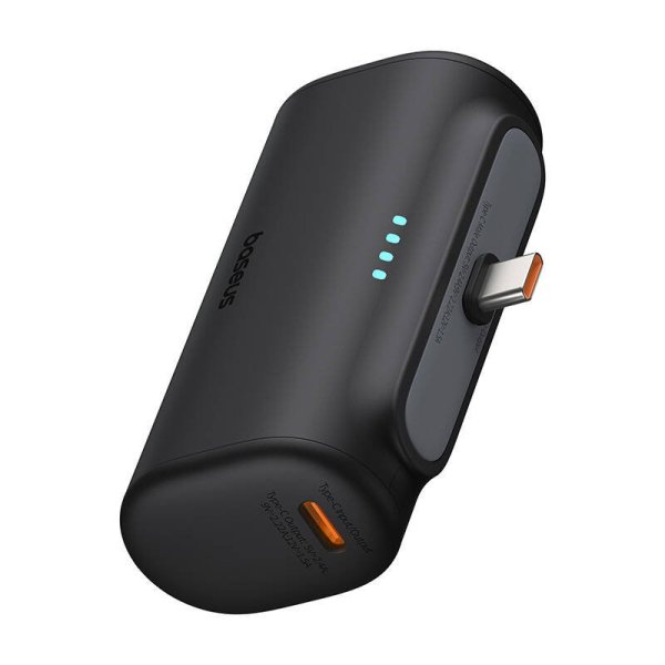 Обложка книги «Baseus Compact Powerbank 5000mAh 20W USB-C Black»