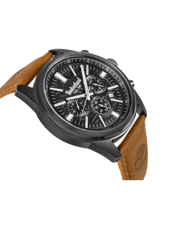 Дополнительное изображение книги «Timberland Classic Мужские Часы Black Brown Leather 45mm»