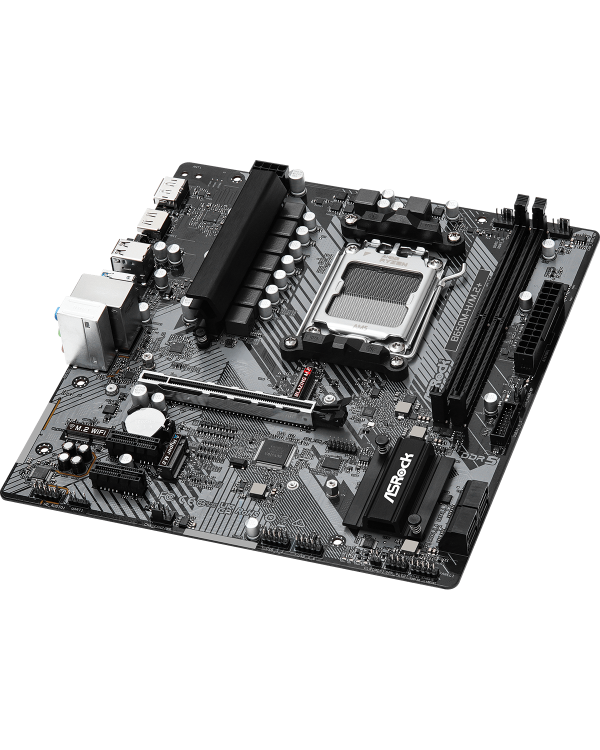 ASRock B650M-H/M.2+ Материнская плата mATX / AMD AM5