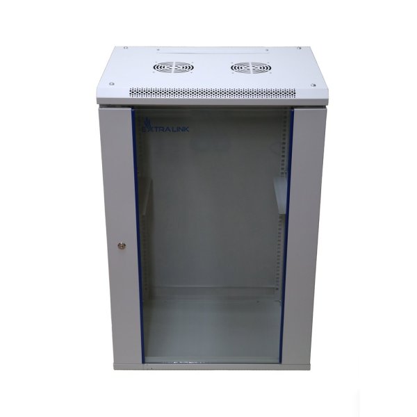 Extralink 18U 600x450mm Коммутационный шкаф с креплением на стену (EX.14374)