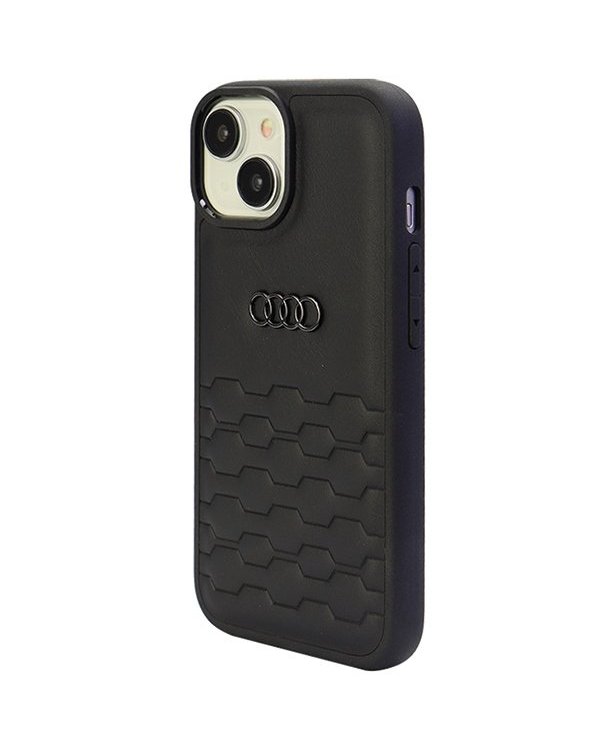 Audi GT Synthetic Leather Back Case Защитный Чехол для Apple iPhone 15 Plus