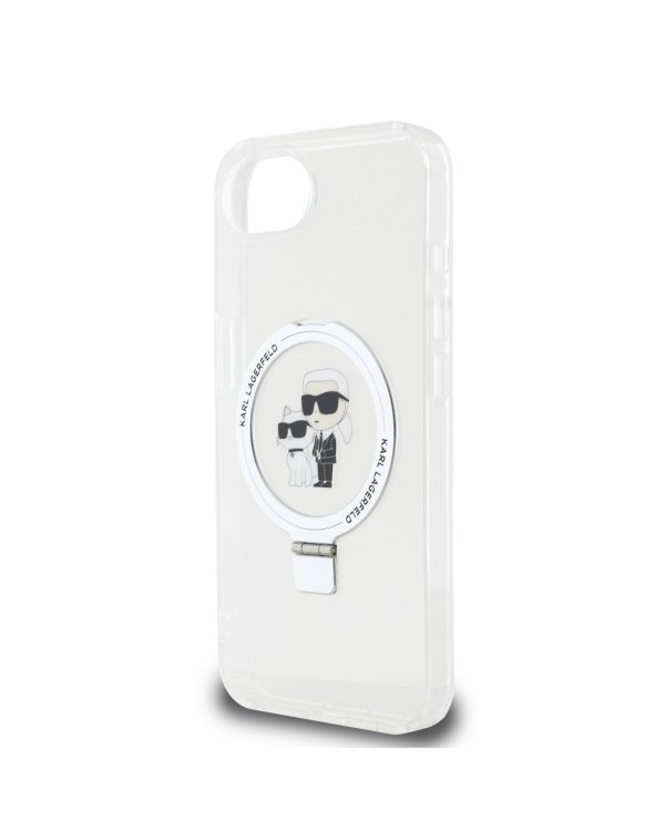 Karl Lagerfeld Ringstand Karl and Choupette MagSafe Case Чехол для Apple iPhone 16e
