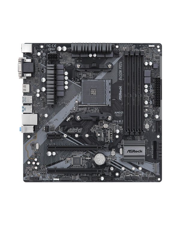 Asrock B450M Pro4 R2.0 Motherboard mATX