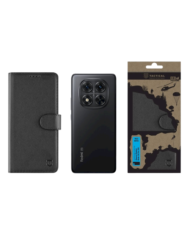 Tactical Field Notes Защитный чехол для Xiaomi Redmi Note 14 Pro 5G/X7 5G / чёрный