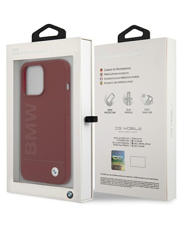 BMW BMHMP15LSLBLRE Чехол для Apple iPhone 15 Pro