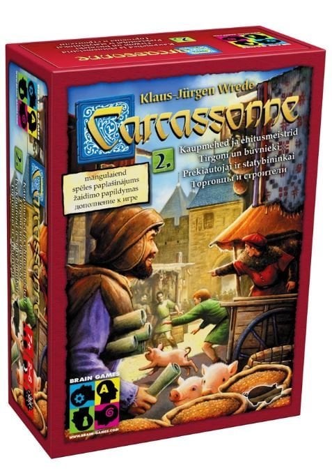 Brain Games Carcassonne Traders & Builders Настольная Игра