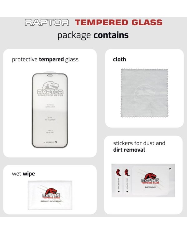 Дополнительное изображение книги «Swissten Raptor Diamond Ultra Clear Full Face Tempered Glass Защитное Стекло для Samsung Galaxy S24 Ultra»