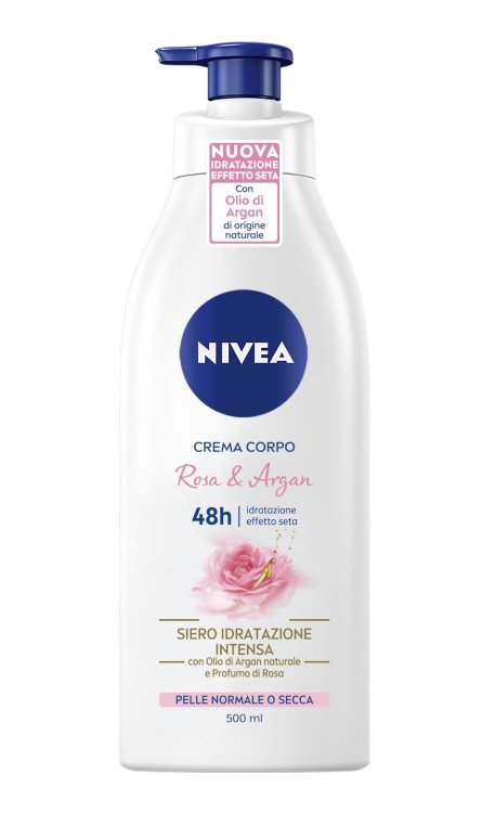 Nivea Rose & Argan Hydration Молочко Для Тела 500ml