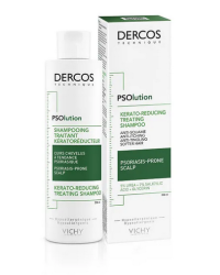 Vichy Dercos Psolution Кераторедуцирующий лечебный шампунь 200 ml