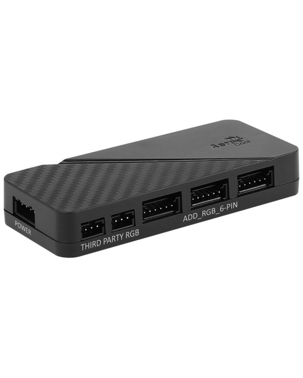 Aerocool DUO 12 PRO ARGB 12cm Комплект кулеров для компьютера с дистанционным управлением