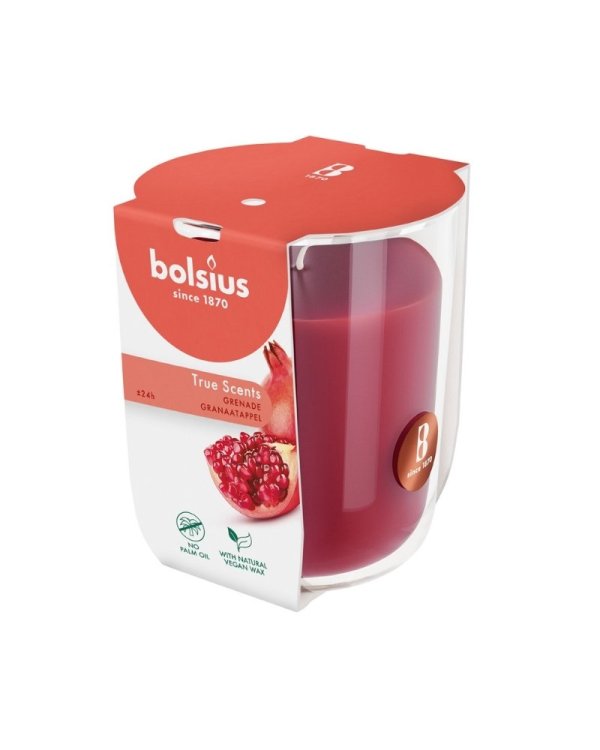 Bolsius True Scents Ароматическая Свеча 80x73mm Pomegranate