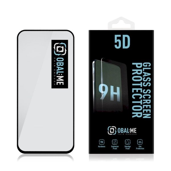 Обложка книги «OBAL:ME 5D Glass Screen Protector Защитное стекло для Google Pixel 8a / чёрный»